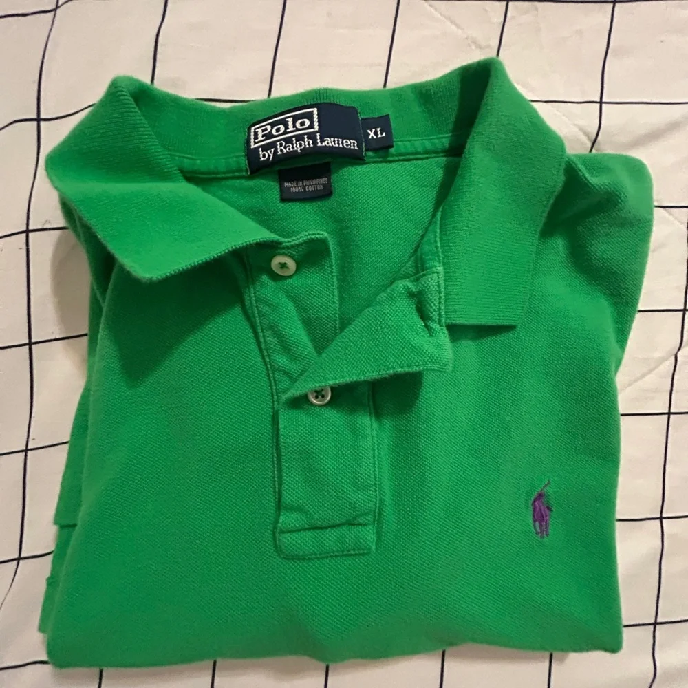 Polo by Ralph Lauren Men's Vibrant Green Polo Shirt
